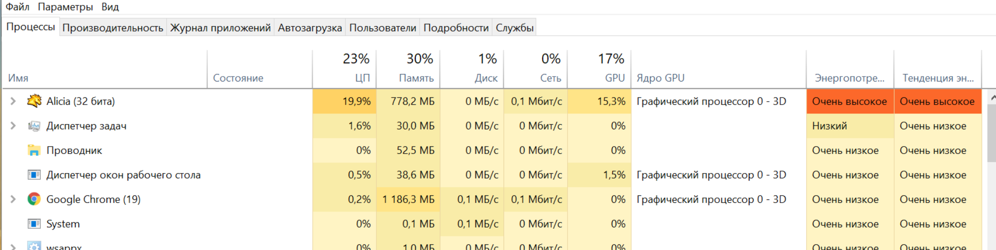 Очень высокое энергопотребление - Сообщество Microsoft