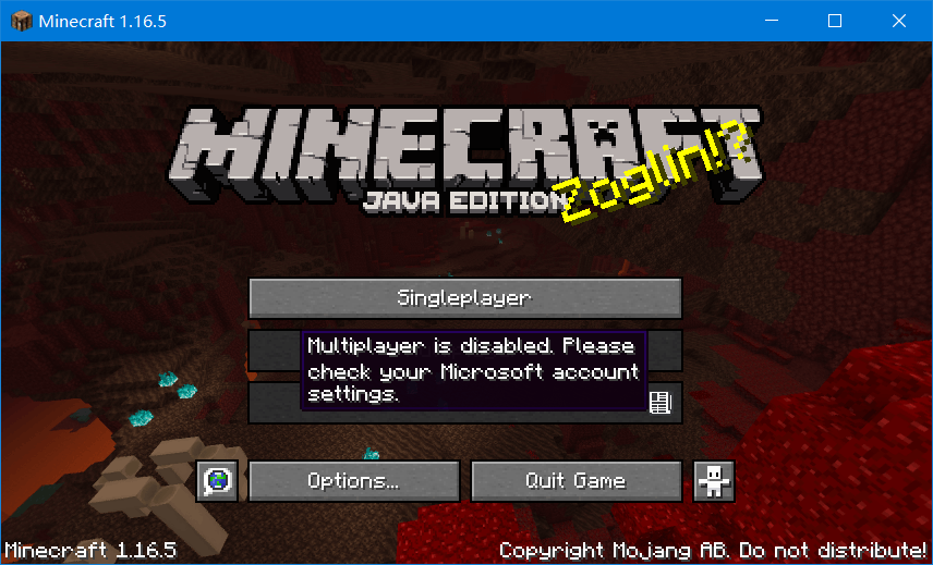 I Cannot Play Multiplayer Games In Minecraft Microsoft Community