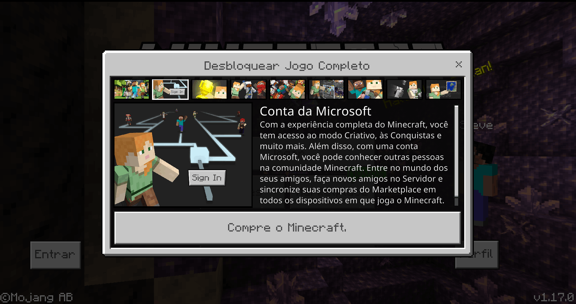 Jogar o Minecraft no Windows 10. - Microsoft Community