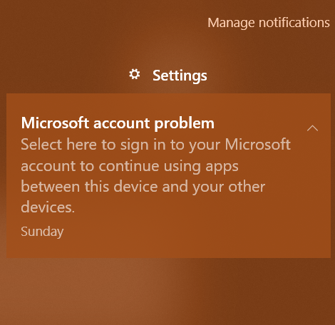 How to Fix Microsoft Account Problem Notification - MajorGeeks