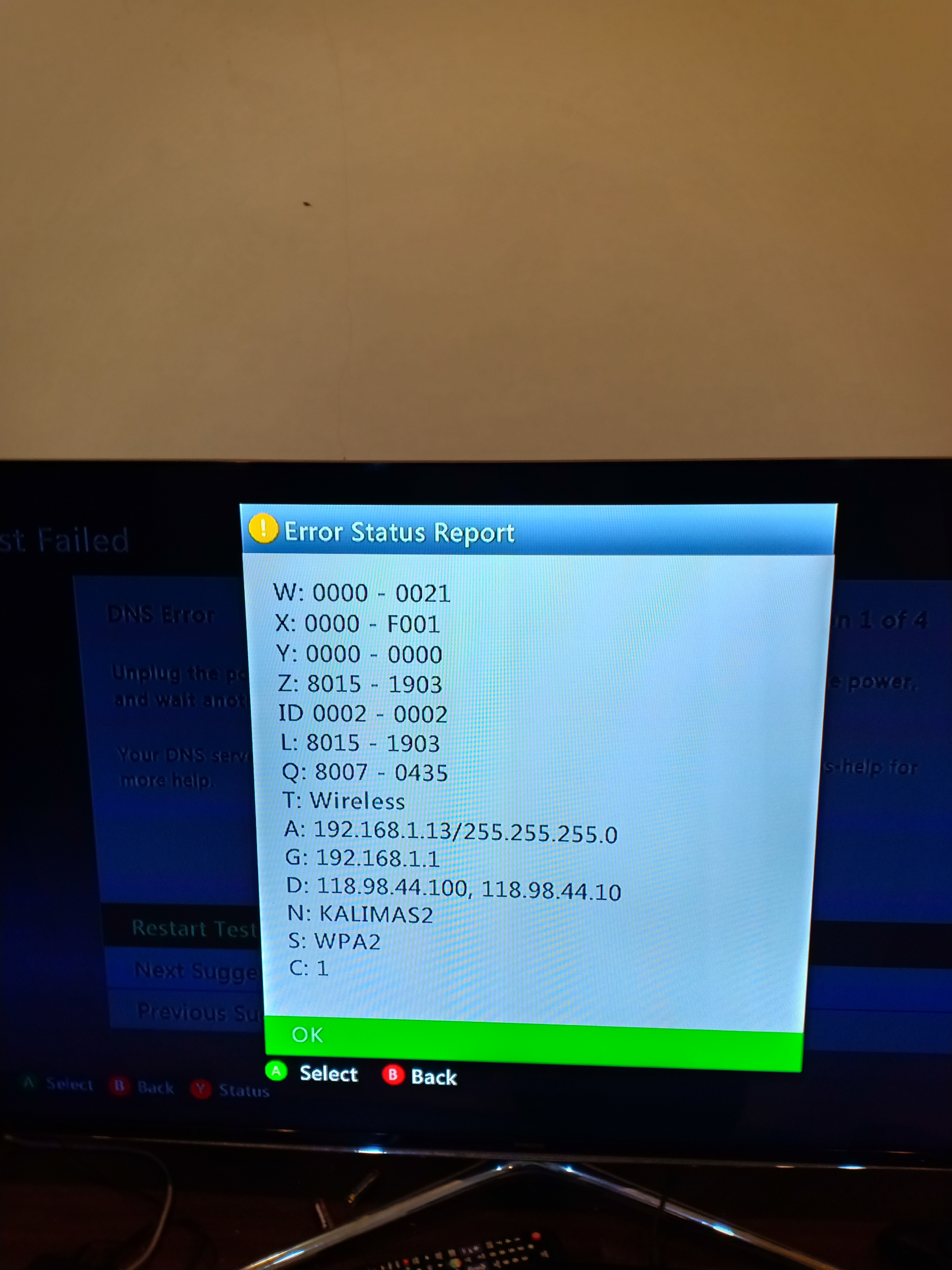 why wont my xbox one connect to the internet