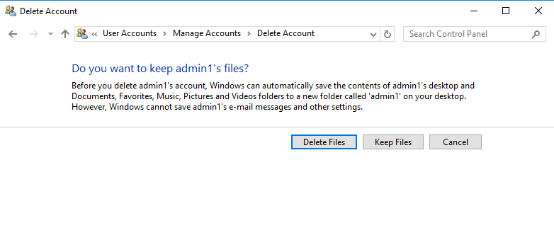 Delete account картина. Can remove my Microsoft account.