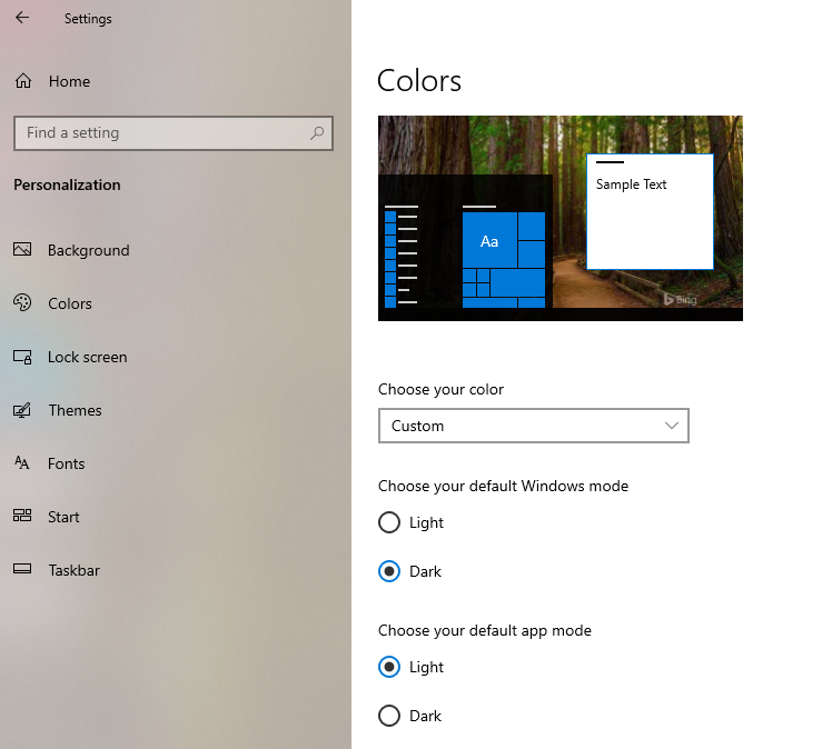 Windows 10 Settings for Color - Microsoft Community