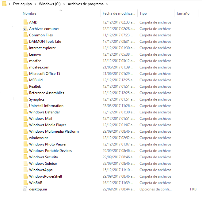 acantilado cupón María Windows 10 ~ Se crean archivos Desktop.ini en las carpetas - Microsoft  Community