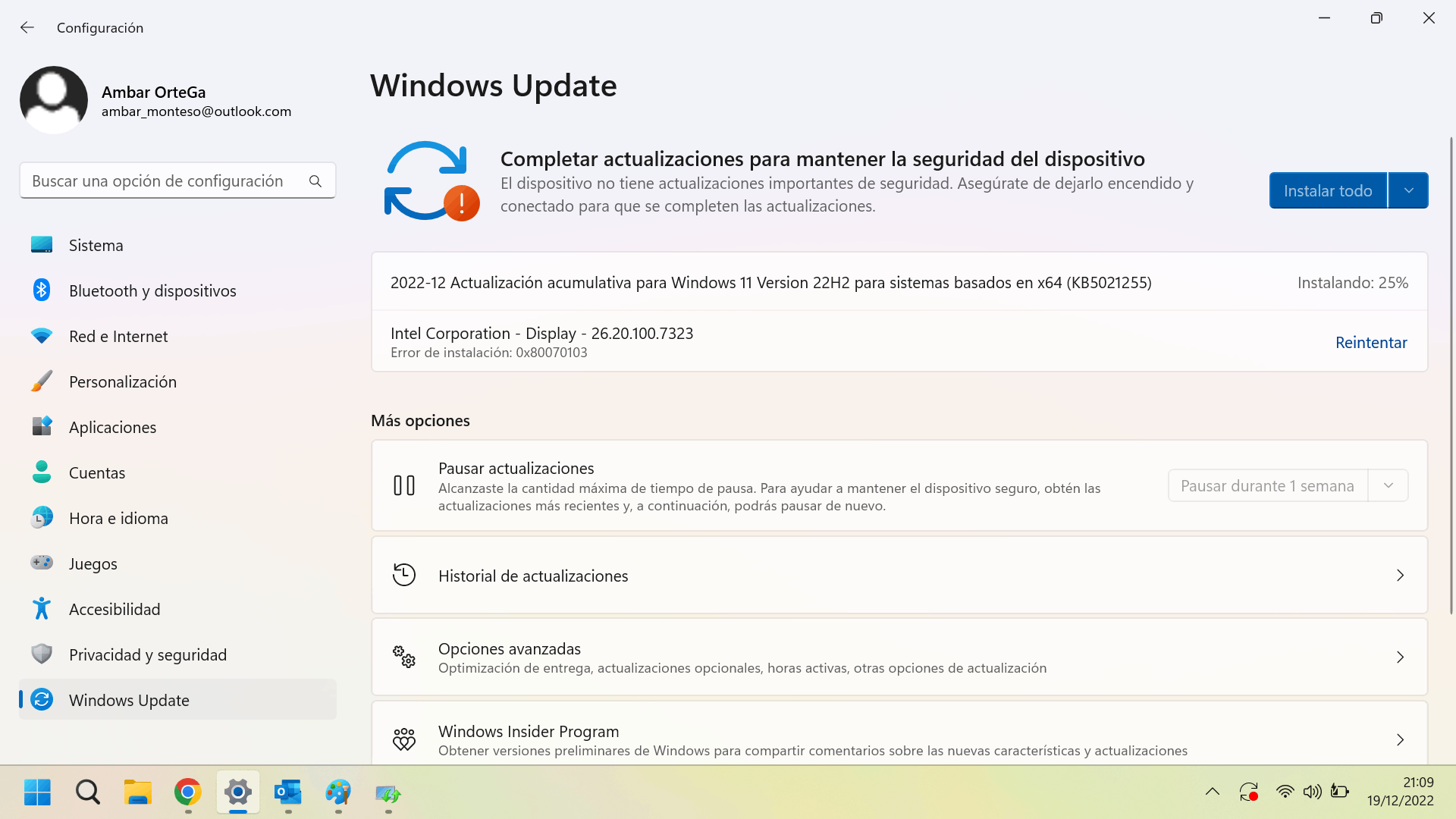 Que Debo Hacer Para Que Se Instale La Nueva Actualización De Windows Microsoft Community 6088