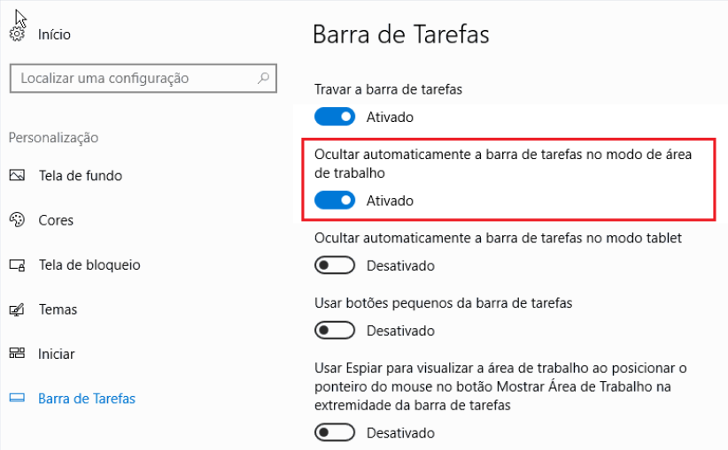 Minha barra de tarefas está me atrapalhando a jogar Minecraft Windows -  Microsoft Community