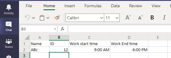 Night Shift Time Logs - Microsoft Community