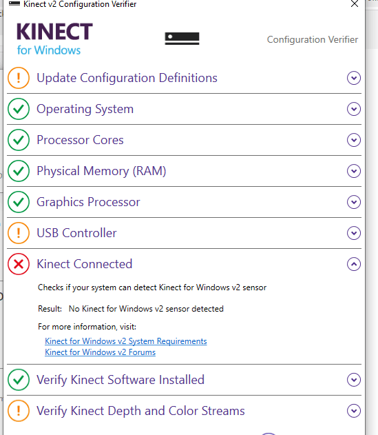 Kinect for windows clearance 10