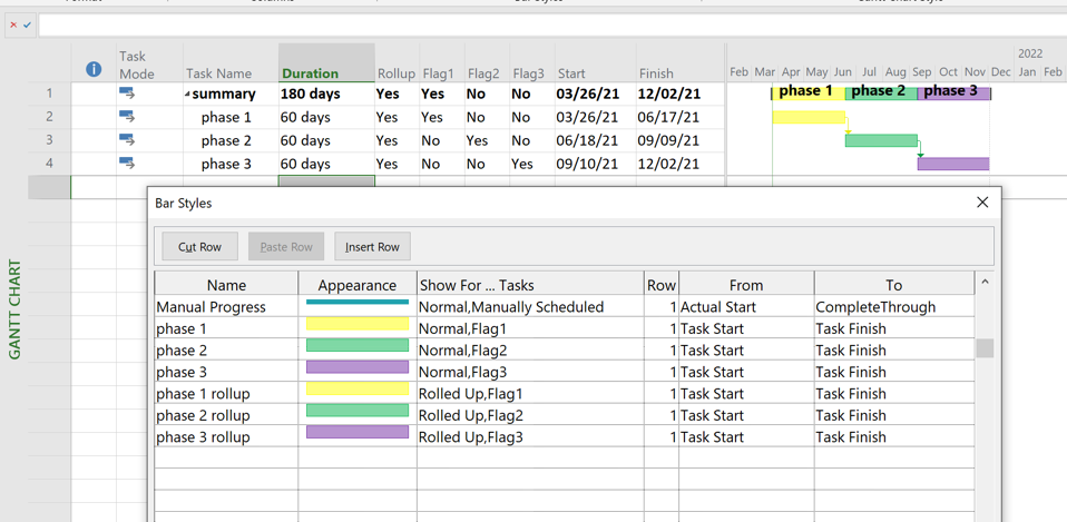 Stacked Gantt Chart in MS Project - Microsoft Community