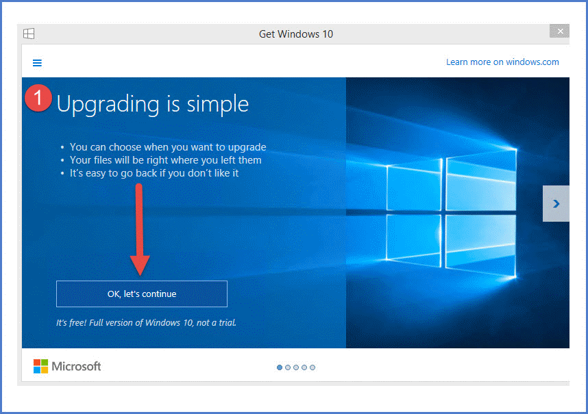 How Free Upgrade To Windows 10 From Windows 7 And Windows 881 Microsoft Community 9193