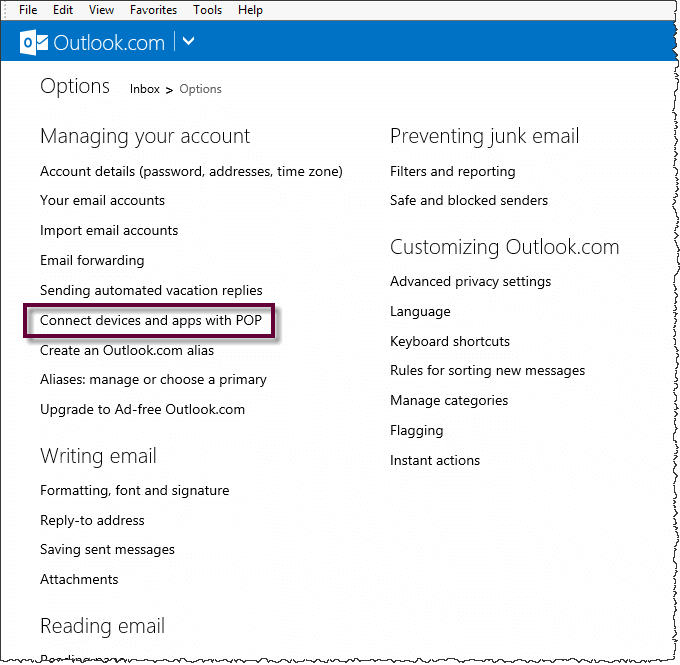 what-are-the-pop3-settings-for-outlook-microsoft-community