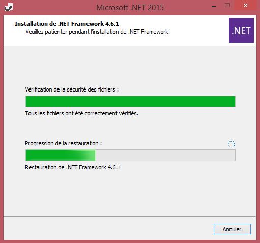 Mise À Jour Impossible De.NET Framework 4.6 / 4.6.1 - Communauté.