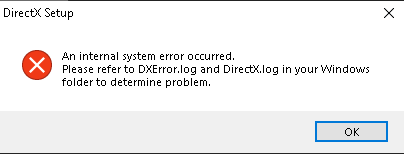 (*SOLVED*) Can't Install Directx9 Installer - Microsoft Community