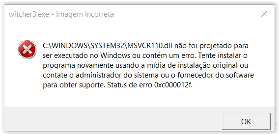 como Corrigir erro de requisitos jogo The Witcher 1 