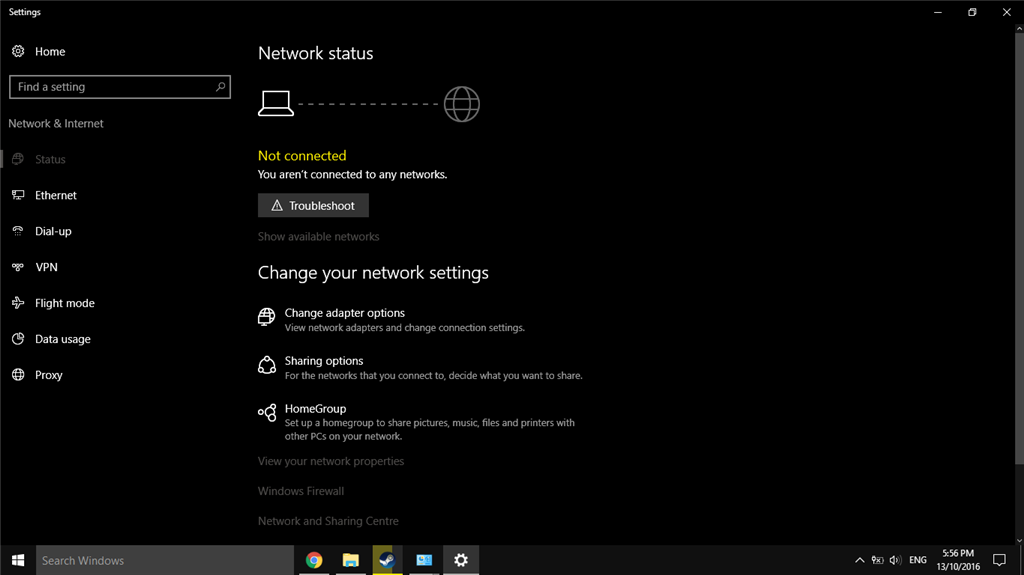 WiFi not working but ethernet works Windows 10 - Microsoft Community