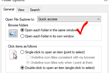 How Can Stop To Open A New File Explorer Of Win 10 When I Double Click ...