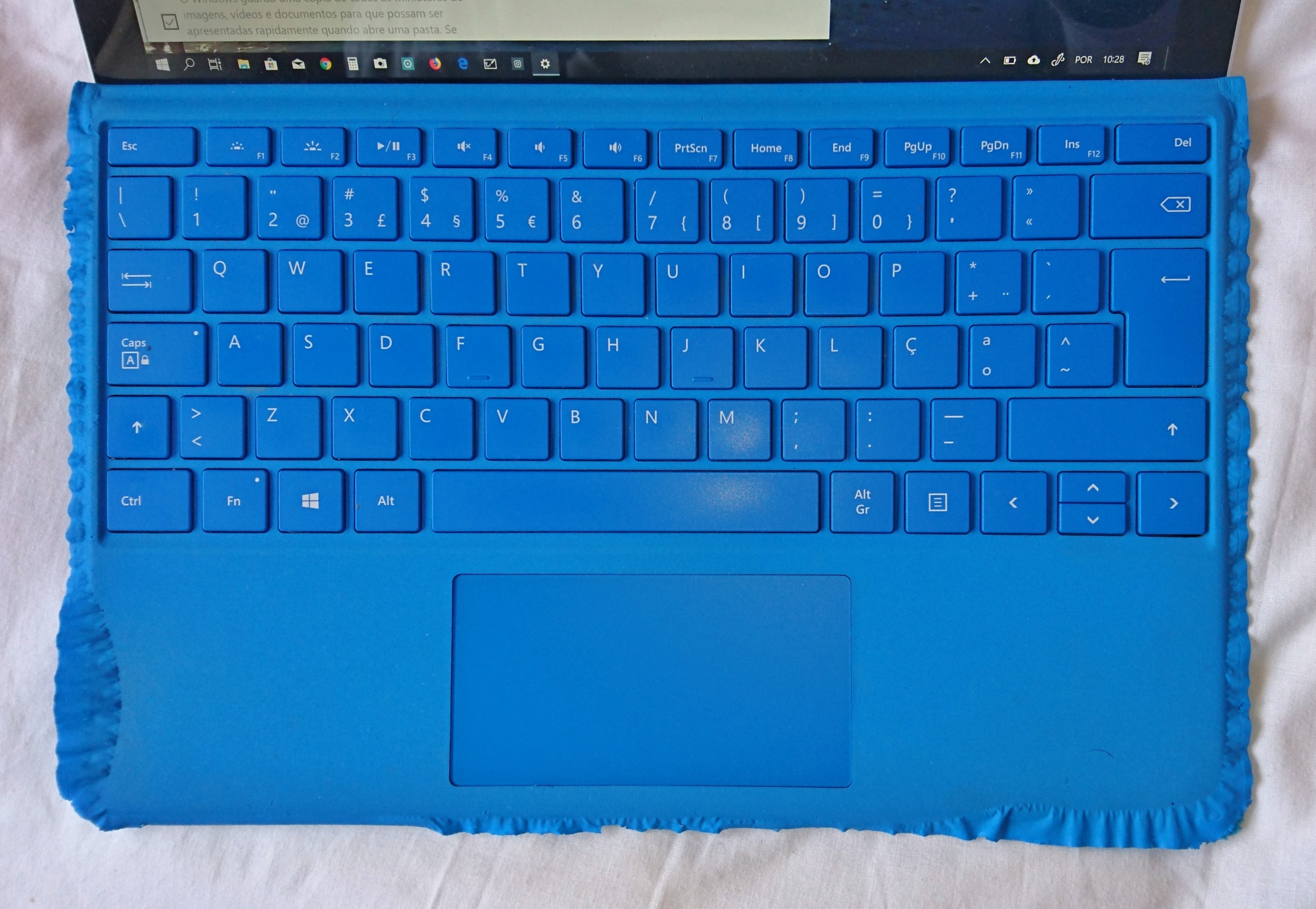 microsoft surface pro windows 10 key board