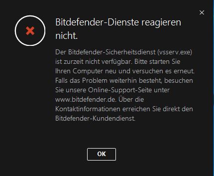PC-Sicherheit (Windows Defender bzs Bitdefender)