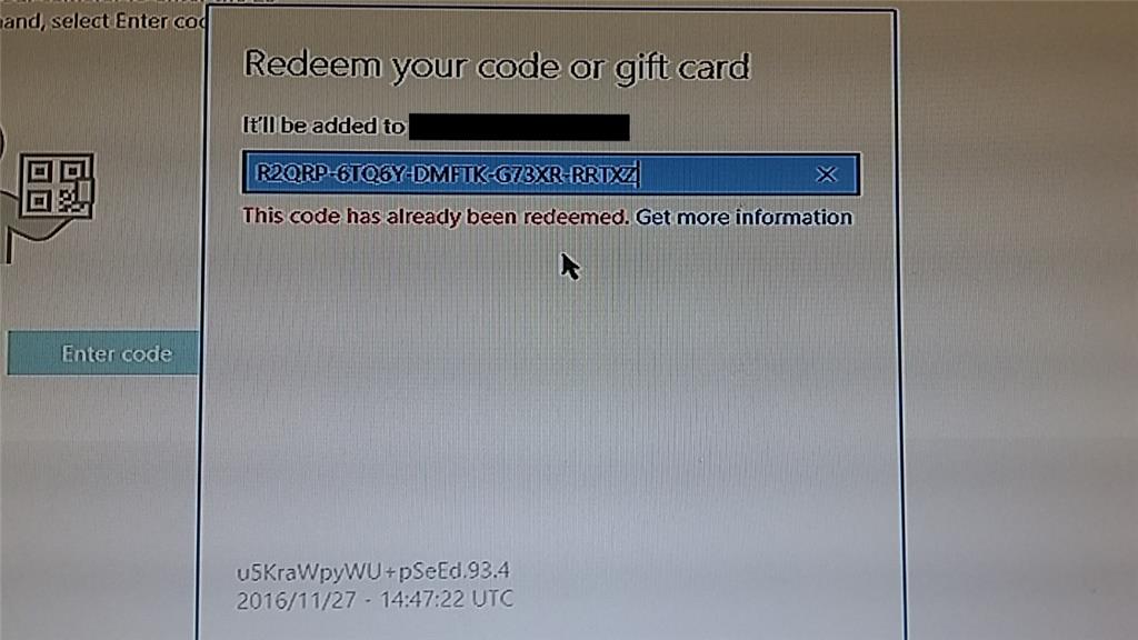 minecraft windows 10 gift card