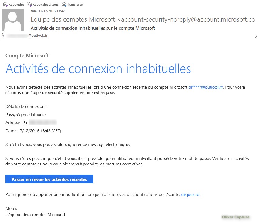 Message De Microsoft Suppression Du Compte - Communauté Microsoft