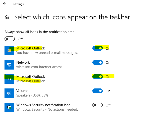 Unread Email Envelope Not Showing Up Microsoft Community