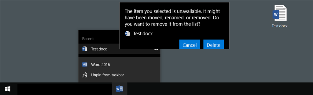 The item you selected is unavailable. It may have been moved 