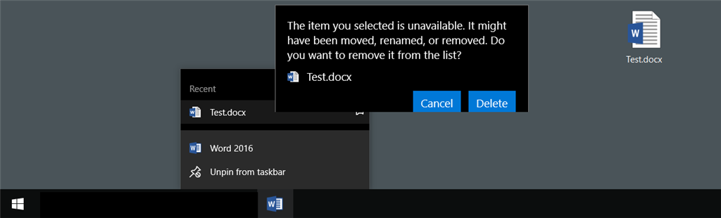 The item you selected is unavailable. It may have been moved, renamed -  Microsoft Community