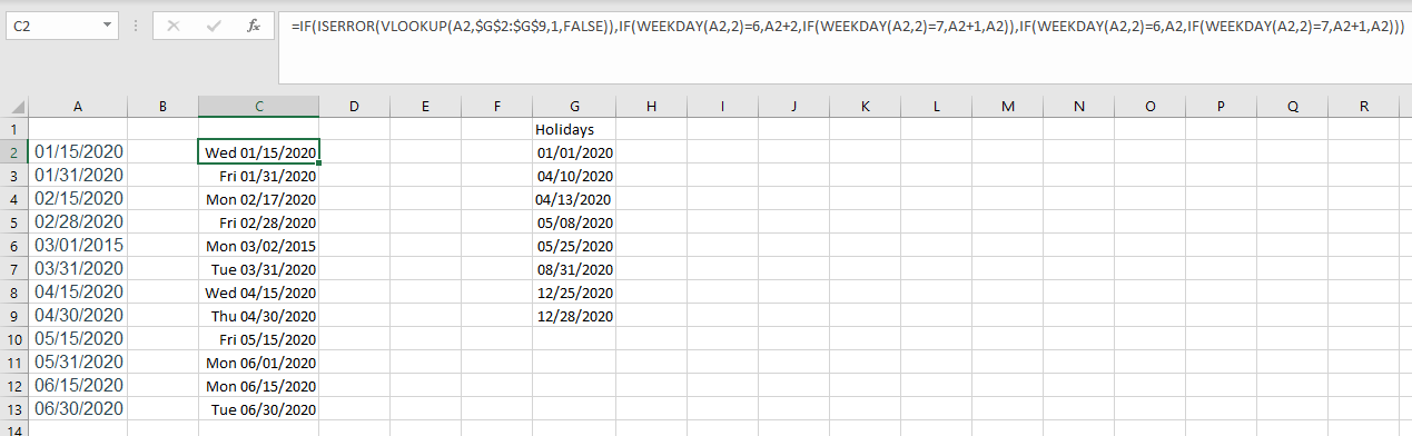 have-excel-determine-if-a-date-is-a-weekend-or-a-holiday-and-adjust