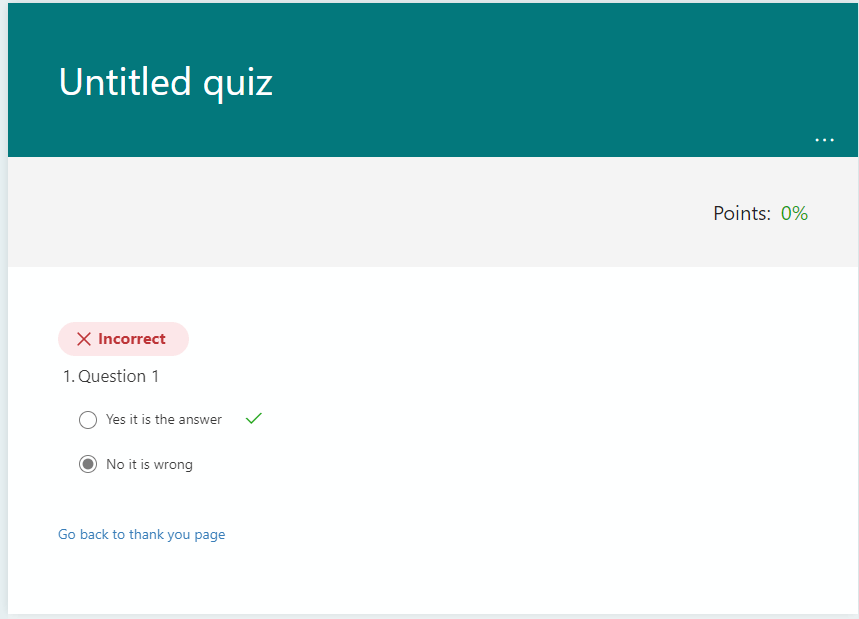 Correct Answer In Microsoft Quiz - Microsoft Community