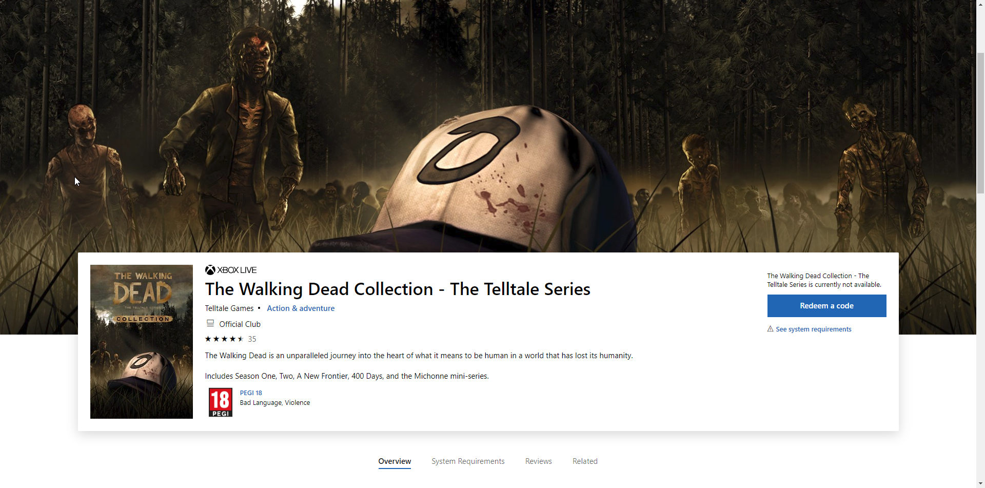 The Walking Dead: The Final Season system requirements