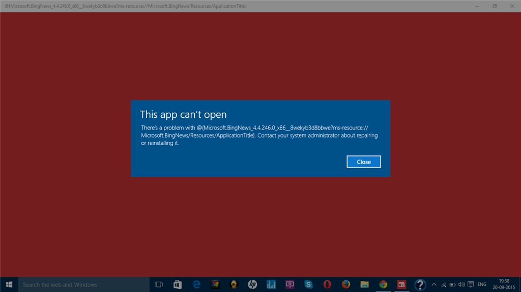 Windows 10 app store and apps not working - Microsoft ...