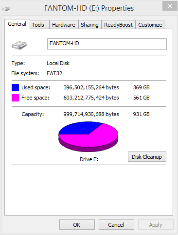 I Have Enough Space In My External Drive But Copying Files To It Cause Microsoft Community