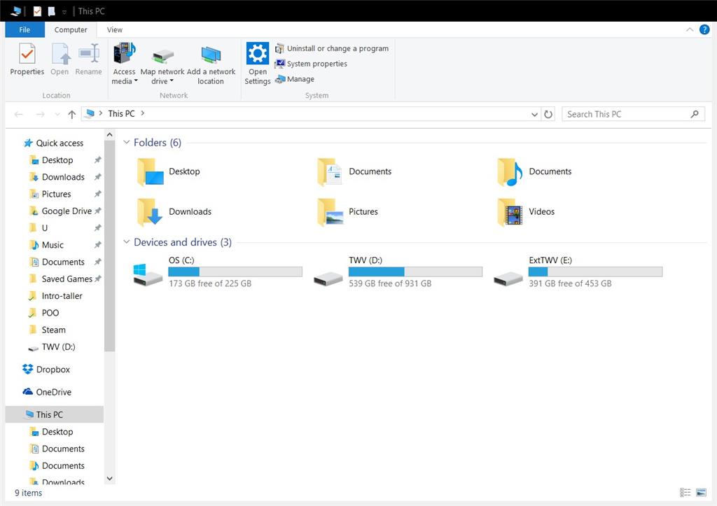 windows 10 store download folder