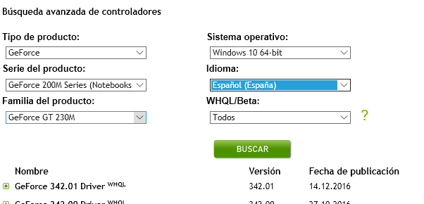 No puedo actualizar el Controlador de Gr ficos de NVIDIA en