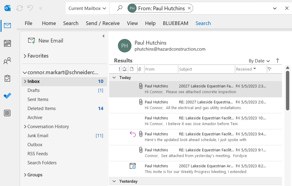 Outlook inbox not displaying all emails received. - Microsoft Community