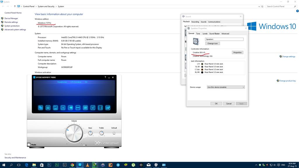 creative audio control panel windows 10 download