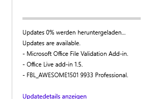 Windows Update Error (0x8024a10c) Meldung in windows 10 Build 9926