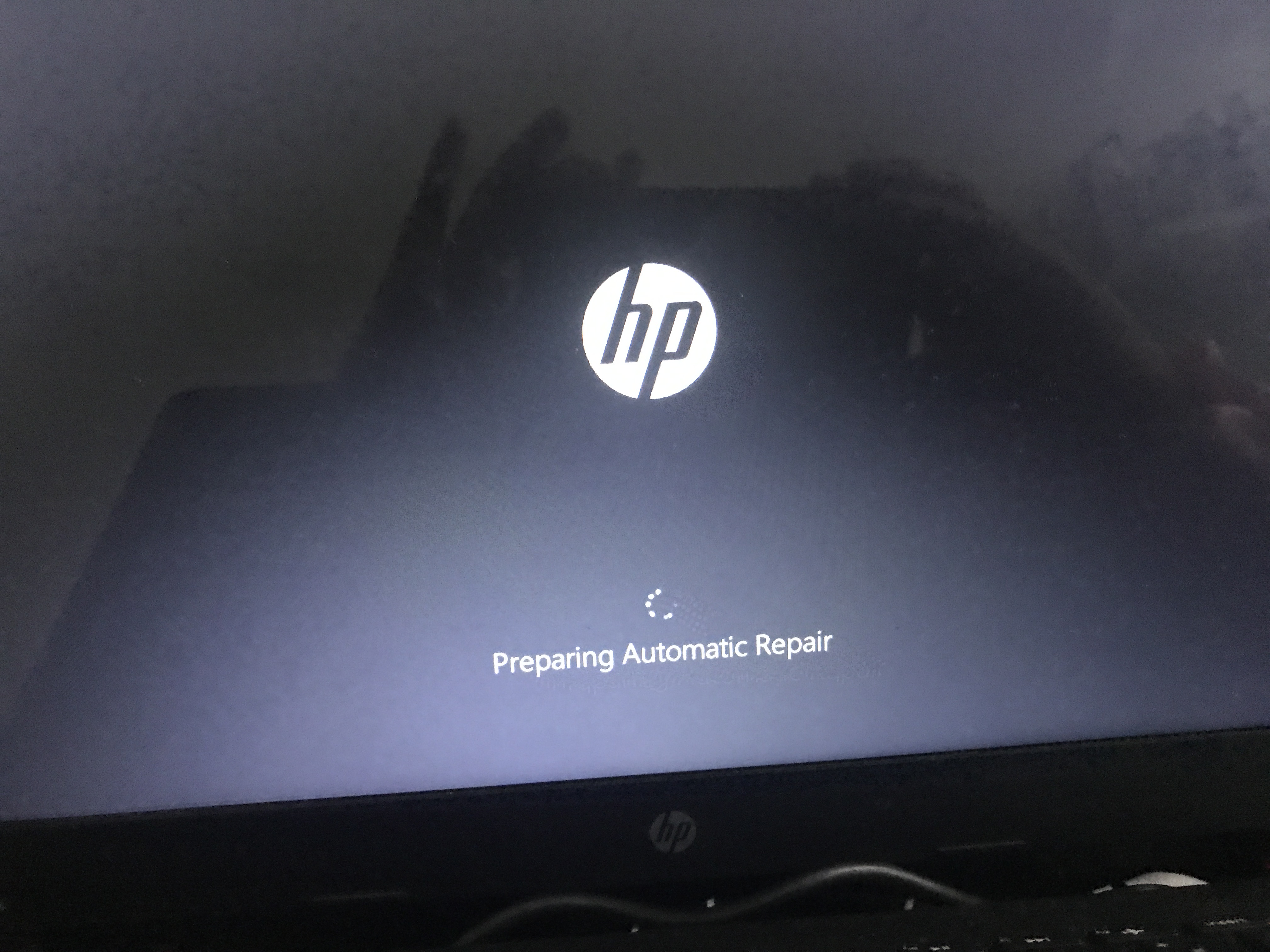 Hp laptop store unable to boot