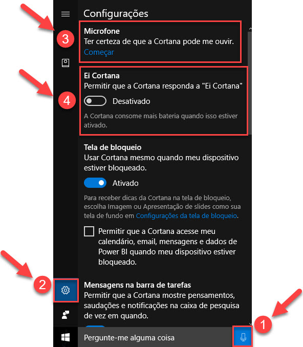 Cortana Não Funciona Corretamente Microsoft Community 9175