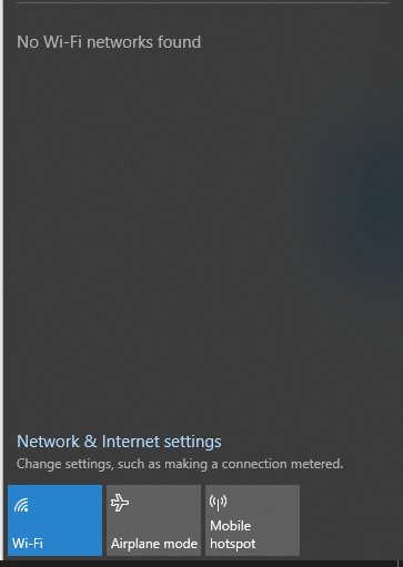 I Am Not Able To Connect To Any Wifi Network It Is Showing No Microsoft Community