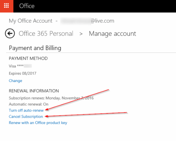 Microsoft Doesn't Let Me Cancel Office 365 Subscription - Microsoft ...