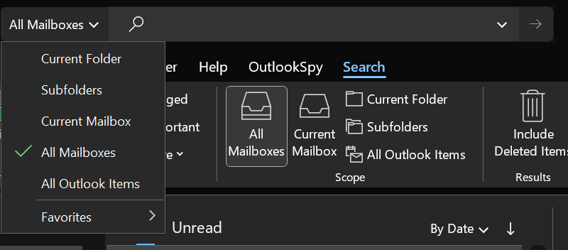 Can t find archived email message Microsoft Community