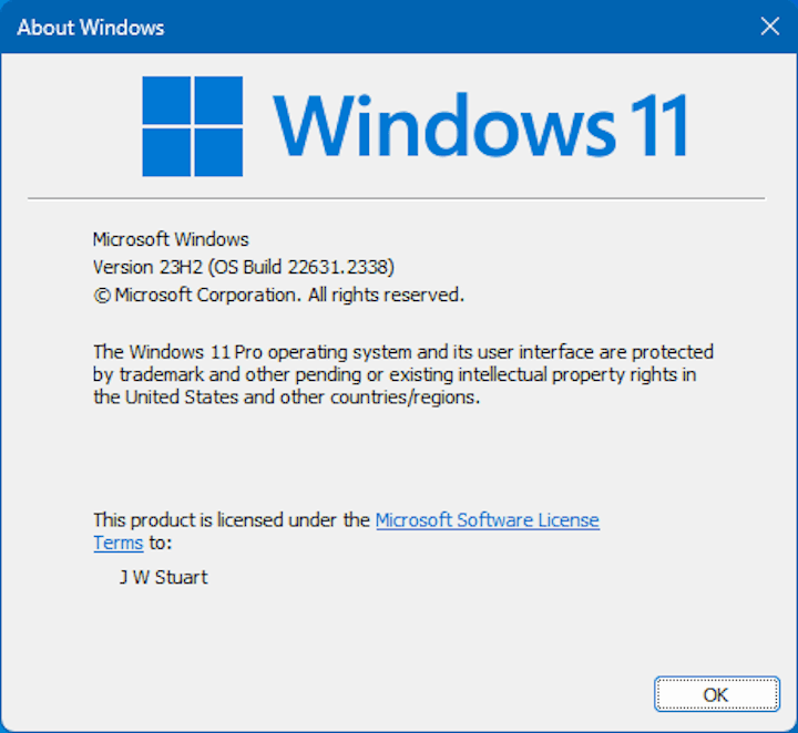 Windows 11 23H2 BETA 