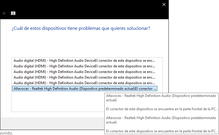 Problemas Con Audio Luego De Actualizar Windows 10 Microsoft Community 0741
