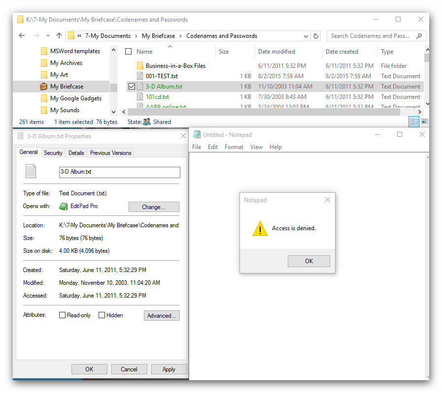 How do I copy My Briefcase from Windows 7 to Windows 10? Microsoft Community