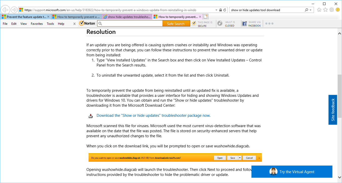 chromebook wont download windows 10 updates