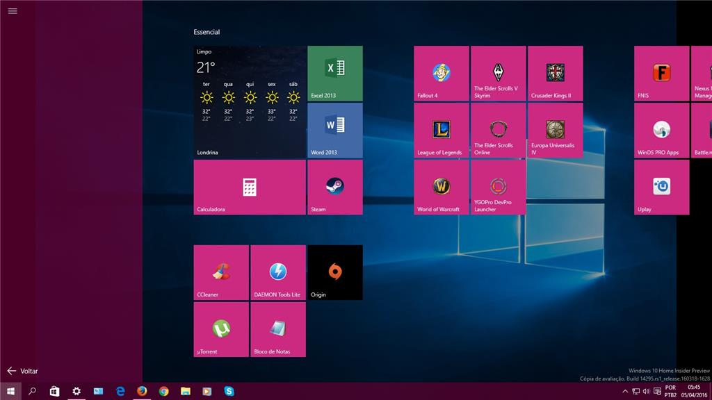 Menu Iniciar Vazio Do Windows 10 Microsoft Community Hot Sex Picture 1468