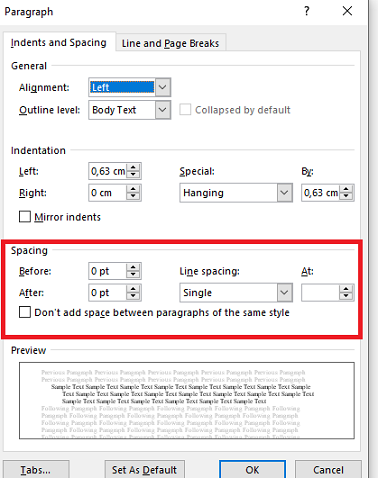 Line Spacing in a Numbered List Microsoft Community