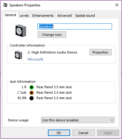 Jack audio connection kit настройка windows