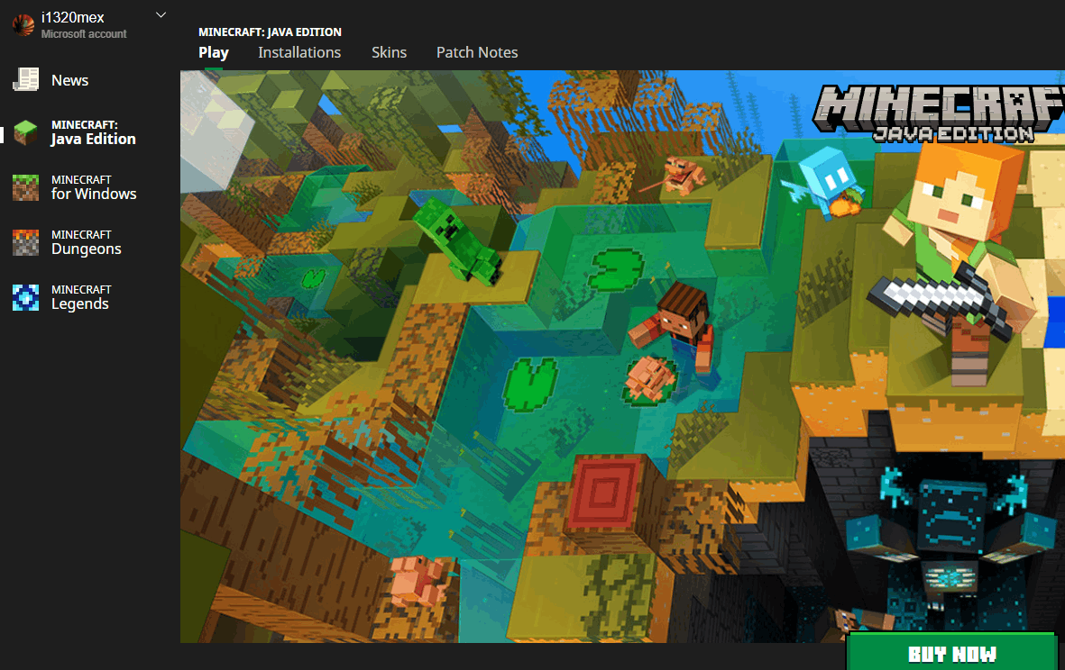 Minecraft: Java Edition PC Official Website key